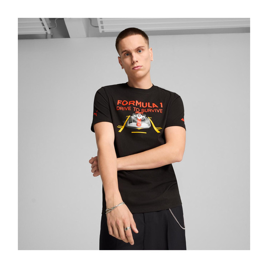 2025 Formula 1 Men's DTS Graphic T-shirt Black