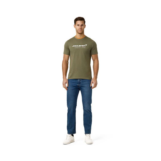 2025 McLaren F1 UK Mens Essentials T-Shirt green