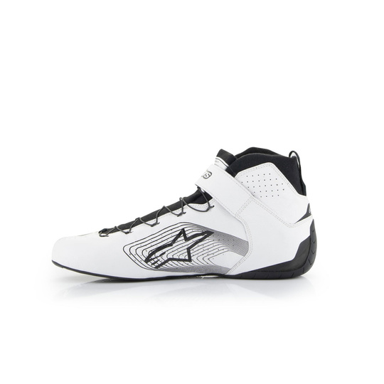 Alpinestars Tech-1 Z V3 Racing Shoes White/Black (FIA)