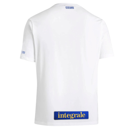 T-shirt Sparco Lancia HF Delta Integrale blanc/jaune