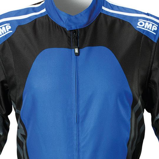 Mono de karting OMP KS-3X Art negro/azul (FIA)