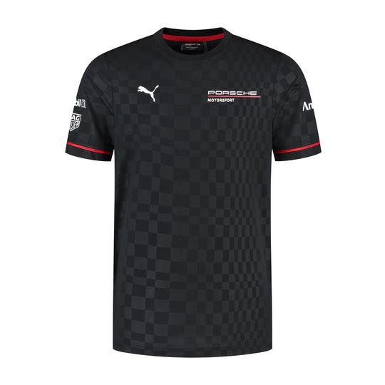 2025 Porsche Motorsport Men's Team T-Shirt Black