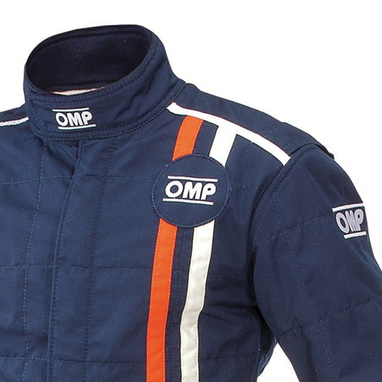 Combinaison OMP Classic MY21 bleu marine (FIA)