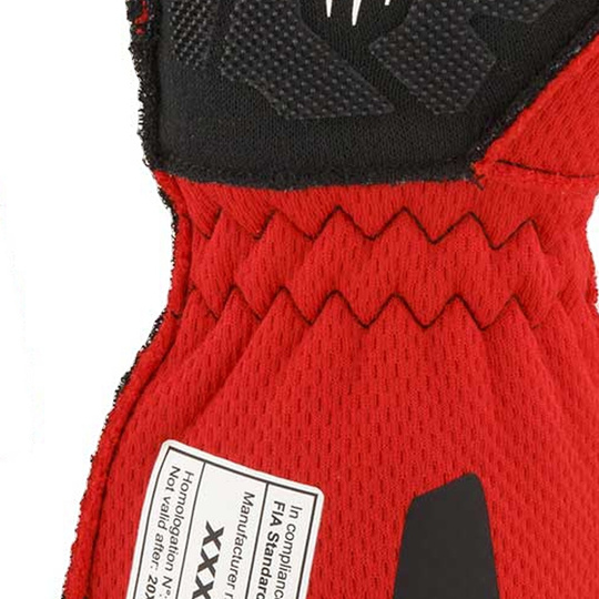 Guantes OMP One EVO X MY24 rojos (FIA)