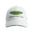 2025 Aston Martin Aramco F1 Mens Team Baseball Cap white