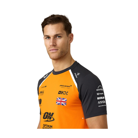 2025 McLaren F1 UK Mens Set Up Norris Team T-Shirt