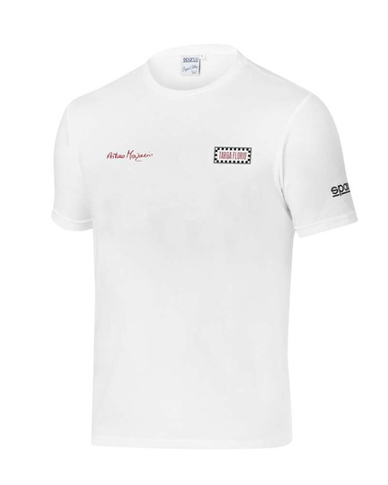 Sparco Targa Florio Merzario #AM1 T-shirt White
