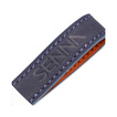 2025 Ayrton Senna F1 Leather Logo keyring