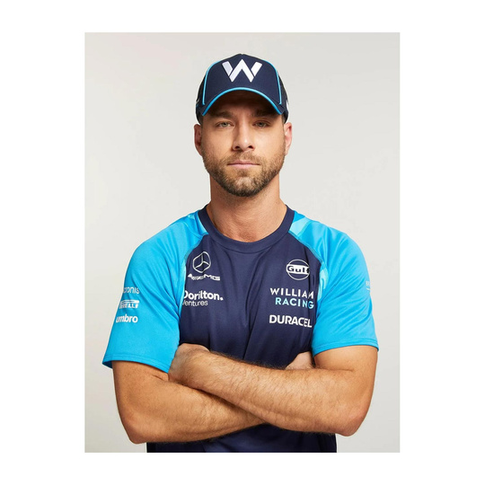 Williams Racing UK Mens Team Baseball Cap