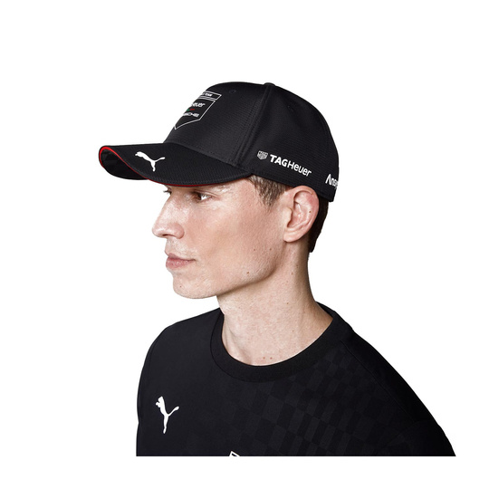 2025 Porsche Motorsport Men's TAG Heuer Black Baseball Cap
