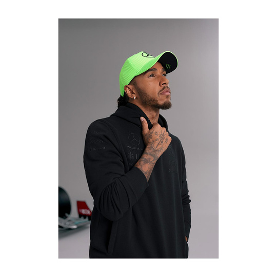Mercedes AMG F1 Lewis Hamilton Kids Cap green