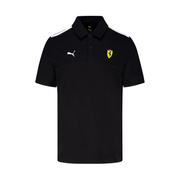 Camiseta polo hombre Logo negra Ferrari F1 2025