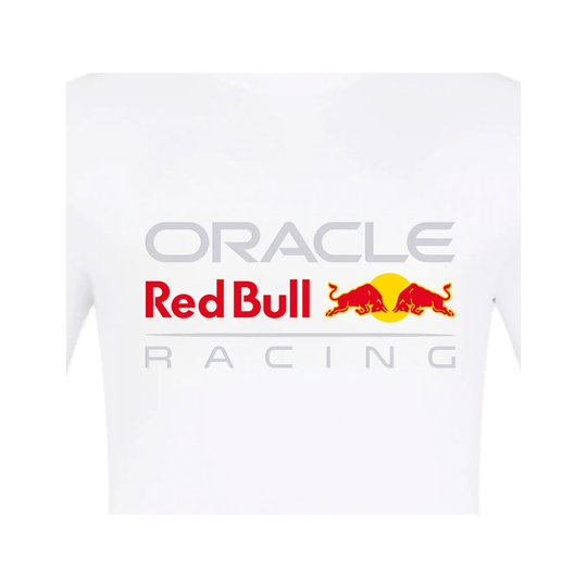 2025 Red Bull Racing F1 Mens Front Logo t-shirt white 