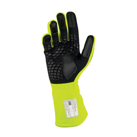 OMP Italy PRO MECH S Mechanic Gloves yellow (FIA)