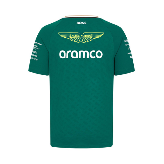 2024 Aston Martin Aramco F1 Men's Team T-Shirt
