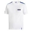 Camiseta de hombre Sparco Martini Racing Top Stripes azul marino