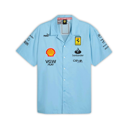 2024 Scuderia Ferrari F1 Miami GP Dress Shirt