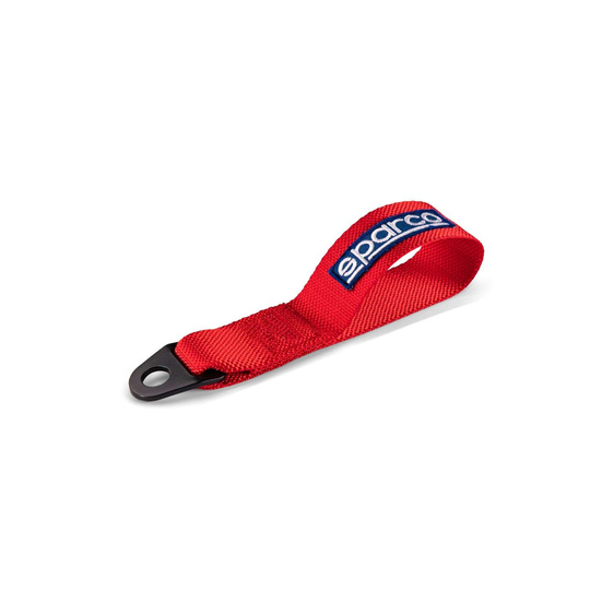 Gancho de remolque Sparco rojo (FIA)