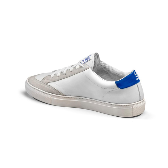 Sparco S-Time Racing Shoes White/Blue
