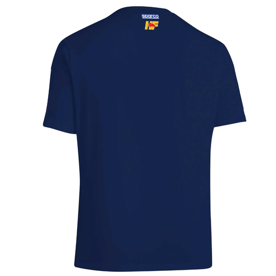 Sparco Lancia Yellow HF T-shirt Navy Blue