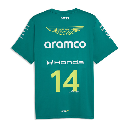 Camiseta Team Aston Martin F1 Fernando Alonso 2026