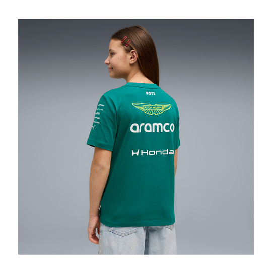 T-shirt Team Aston Martin F1 2026 enfant
