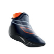 Botas OMP One-S MY26 azul marino/naranja (FIA)