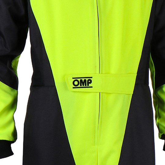 Mono de karting OMP KS-3X negro/amarillo (FIA)
