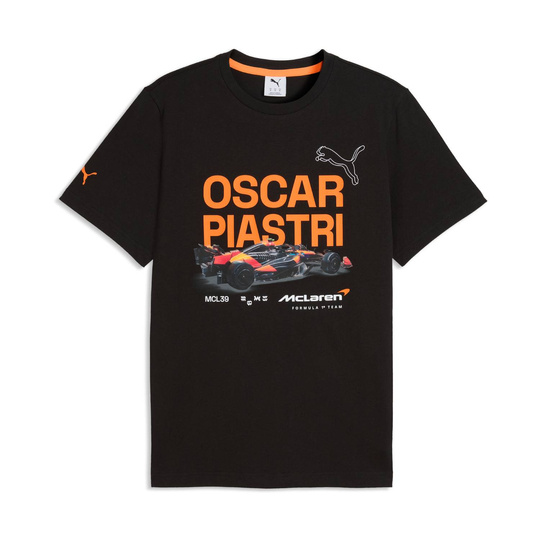 Camiseta McLaren F1 Oscar Piastri 2026 negra