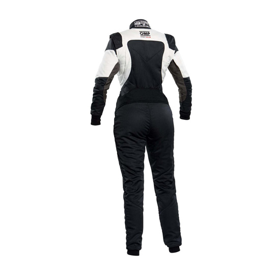 Traje de carreras OMP FIRST ELLE MY20 negro (homologación FIA)