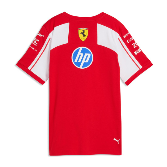 T-shirt Team Scuderia Ferrari F1 2026 femme
