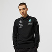  Mercedes AMG Germany F1 Mens LS Team Polo Shirt Black