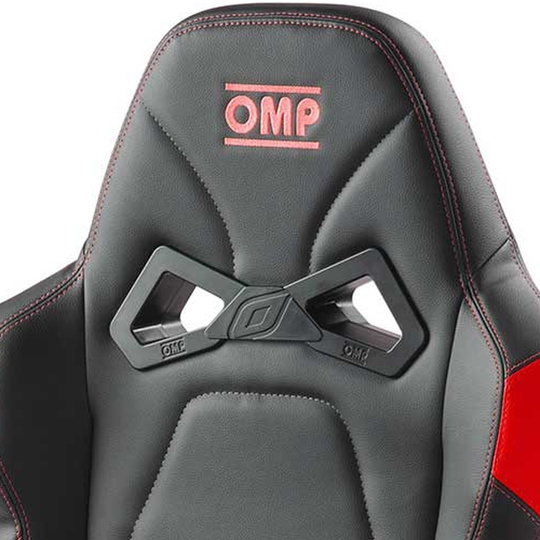 OMP GS Office Chair Black/Red