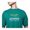 2025 Aston Martin Aramco F1 Mens Large Logo T-Shirt