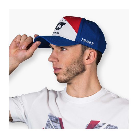Men's cap flat Team France Scuderia AlphaTauri F1