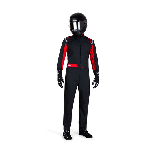 Mono Sparco One MY21 negro/rojo