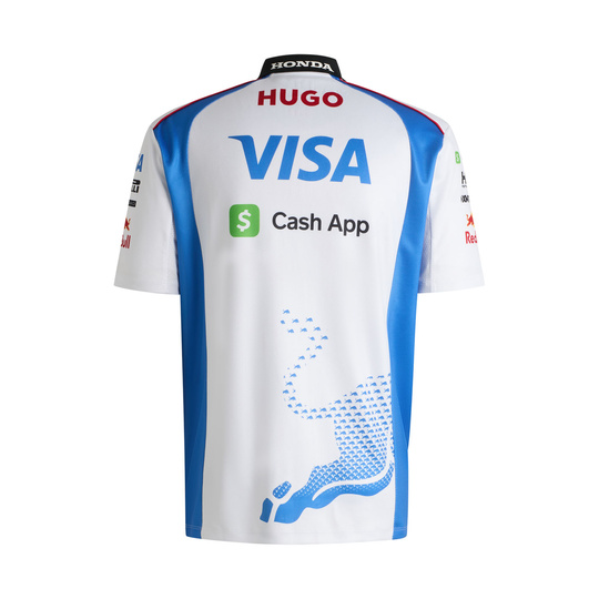 2025 Visa Cash App RB Mens Team Polo shirt 