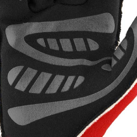 Gants OMP First MY25 rouges (FIA)