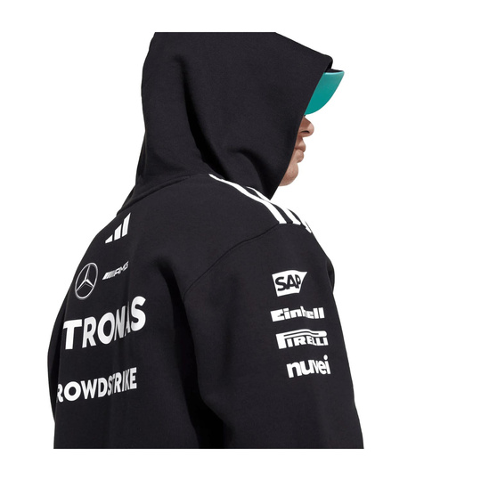 Sweat à capuche homme Team Mercedes AMG F1 2025
