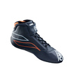 Botas OMP One-S MY26 azul marino/naranja (FIA)