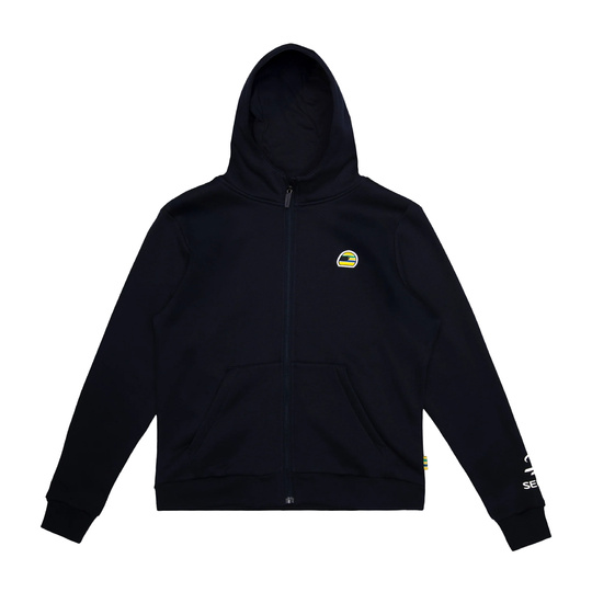 Sudadera con capucha y cremallera Ayrton Senna Collection Ayrton Senna Helmet 2026