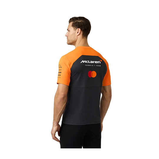2025 McLaren F1 UK Mens Set Up Team T-Shirt grey