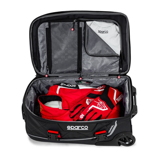 Bolsa Sparco Travel negra/roja