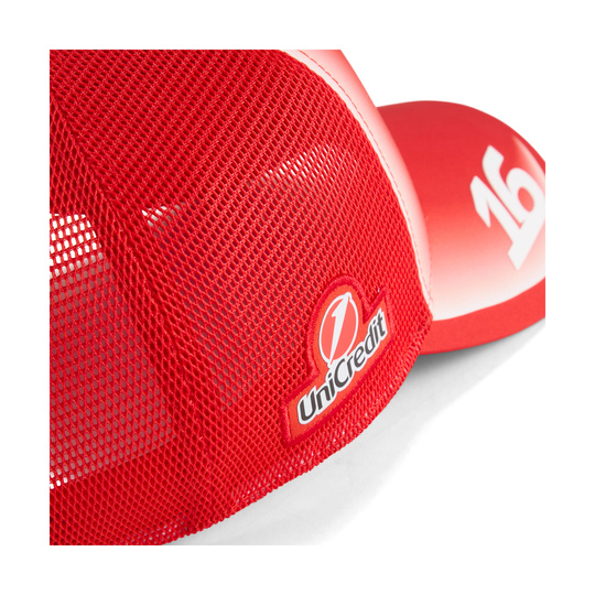 Gorra Team Scuderia Ferrari F1 Charles Leclerc Trucker 2026
