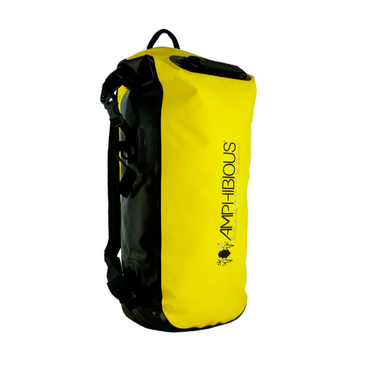 Mochila impermeable Amphibious Kikker amarilla