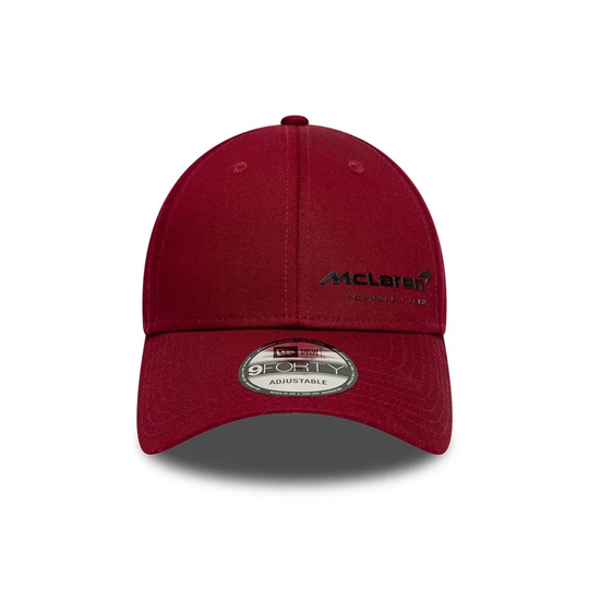 2025 McLaren F1 UK Mens Essentials baseball cap dark red