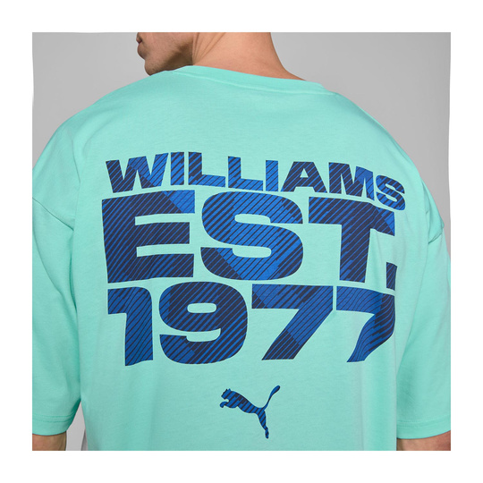2025 Williams F1 Racing Men's Oversized Green T-Shirt