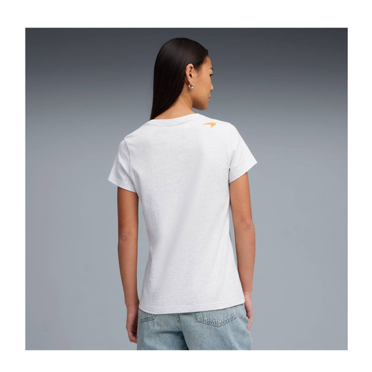 T-shirt pour femmes Small Logo McLaren F1 2026 blanc
