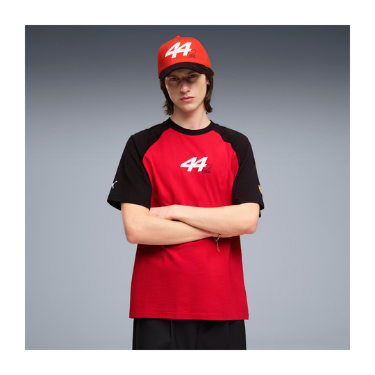 Camiseta Scuderia Ferrari F1 Lewis Hamilton Graphic 2026 roja