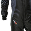 Mono de karting infantil OMP KS-2X Art negro/amarillo (FIA)